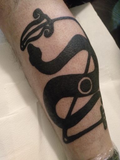 Blackwork cover Tattoo